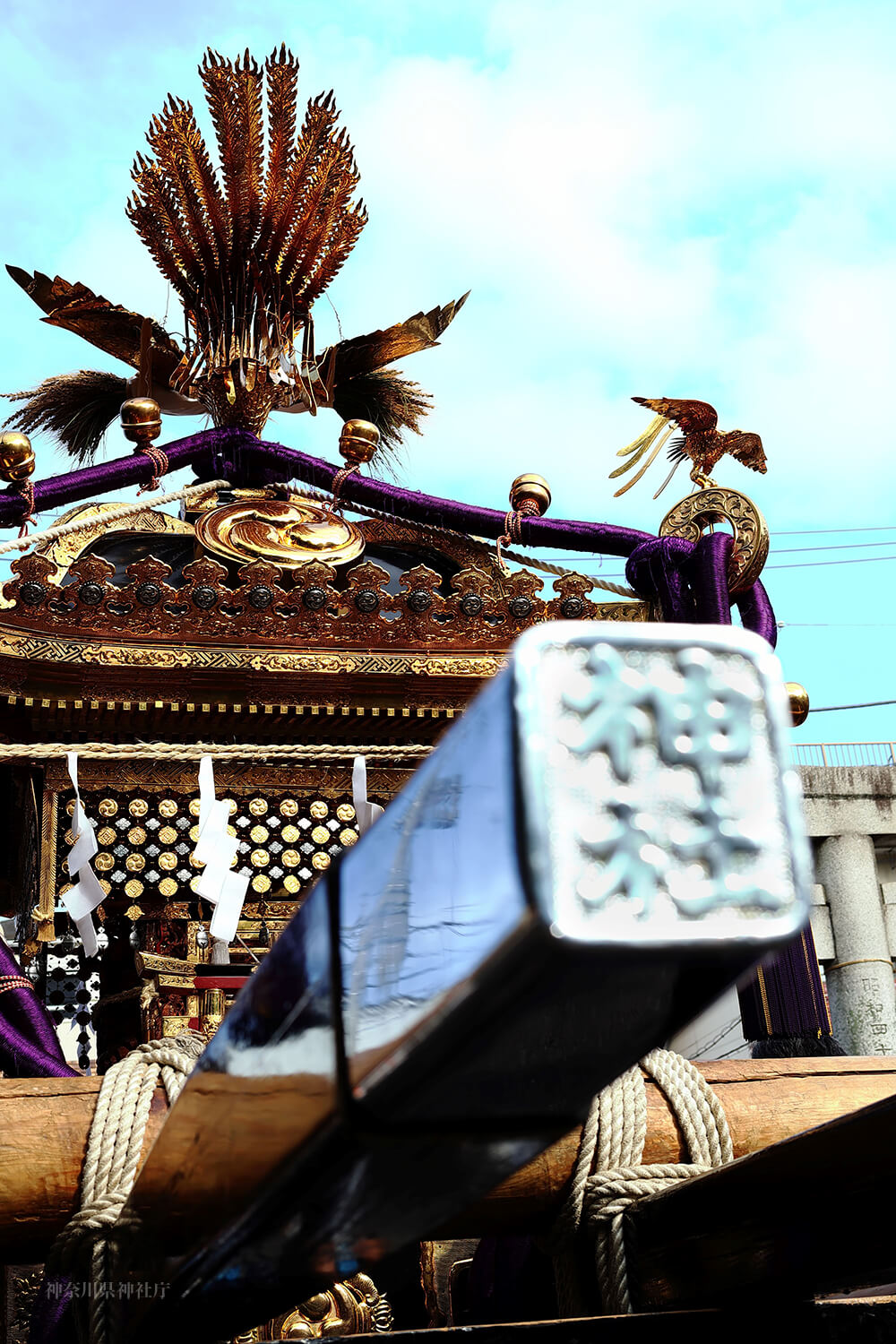 神奈川県神社庁長賞「肩が鳴る」