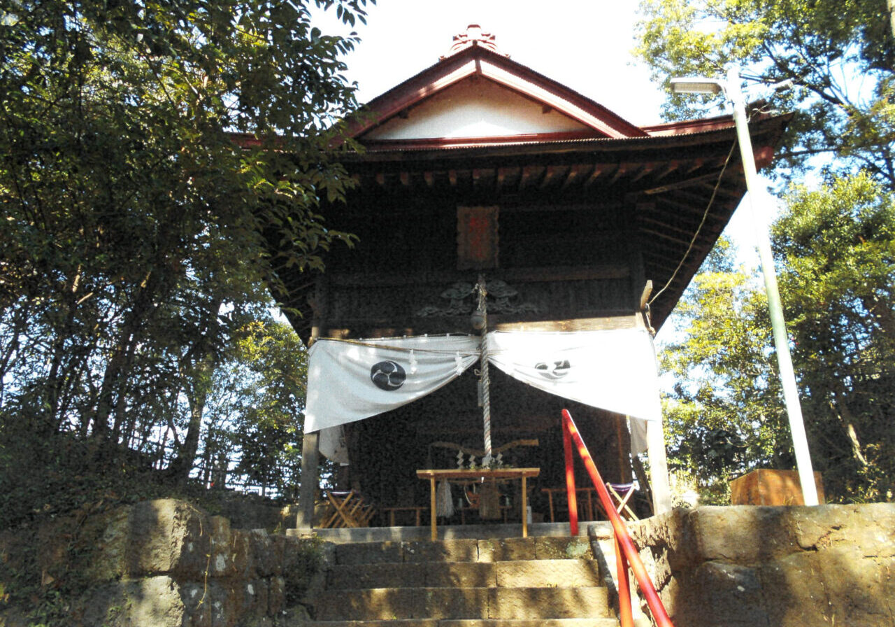 増威 八幡社「社殿」②R5.3月-1 増威 八幡社「社殿」②R5.3月-1